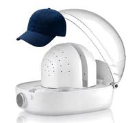 GZPKJ Limpiador Automático 3 En 1 Para Gorras De Béisbol, Máquina Secadora De Sombreros Con Vapor De 360°, Depósito De Agua De 250 Ml, Secado Dual En Frío Y Caliente, Ciclo De Funcionamiento