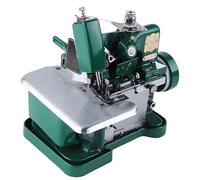 GZPKJ Máquina Overlock con Marco Metálico, Remalladora con Marco Metálico, 1300 Puntadas por Minuto, Trampa De Recorte Extraíble, Longitud De Puntada De 1,5 a 3,2 Mm, para Telas Resistentes