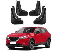 gzqfc Coche Faldillas Antibarro para Nissan Qashqai 2023 2024, Delantero Trasero Rueda Protección Impermeable Salpicaduras Guardabarros Antiarañazos Carrocería Accesorio