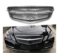 gzqfc Coche Frontal Parachoques Parrilla Rejillas Frontales de Radiador para Mercedes-Benz E-Class W212 2009-2013, Rejilla Ventilacion Calandra Delantera de Malla Carrocerías Accesorios