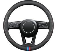 gzqfc Funda Volante Coche para Suzuki Ciaz Swace Kizashi Samurai Jimny Ignis, Funda Volante Coche Protector Volante Transpirable y Antideslizante,Black-Red-Blue