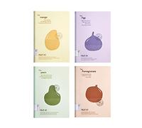 GZQHAZYW Cuaderno, libro de costura especial for estudiantes de secundaria for practicar el libro de líneas horizontales, colores combinados, patrón de frutas, versátil y elegante(A,8PCS)