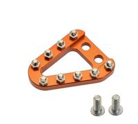 GZQHAZYW Punta de Placa de Paso de Pedal de Freno Trasero CNC Compatible con los Modelos SX SXF EXC EXCF XC XCF XCW XCFW y FC TE FC FE 150 250 300 350 450 501(Orange)