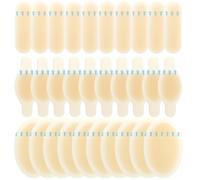 GZRXIOUS 30 PCS Apósitos Hidrocoloides para Ampollas, Parches Hydrogel Impermeables en 3 Tamaños, Protección Talón y Dedos, Uso Diario, Viaje y Deporte