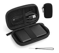 GZRXIOUS Estuche Portátil de Viaje para SanDisk Extreme Pro/SanDisk Extreme Portátil Externo SSD 500 GB 1 TB 2 TB, Carcasa Dura Portátil Funda de Almacenamiento