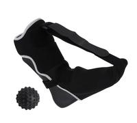 GZRXIOUS Férula Nocturna Fascitis Plantar con Pelota de Masaje, FéRula Ajustable Ligera Transpirable, Alivio Natural del Dolor de TalóN, Soporte Pies Cansados, Uso Nocturno y Diario Para Hombre Mujer