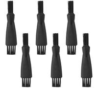 GZSYWZ Cepillo de Afeitar de 6 Piezas - Cepillo de Limpieza de Afeitadora Eléctrico Cepillos de Afeitar de Doble Cara para Eliminar Los Restos y Polvo de Barba (Negro)