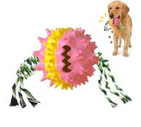 GZWY Pelota de alimentación para perros, pelota de golosinas para perros, juguete para perros, inteligencia, pelota de aperitivos para perros, pelota de alimento de caucho natural, juguete para