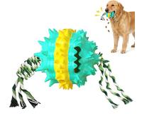 GZWY Pelota de alimentación para perros, pelota de golosinas para perros, juguete para perros, inteligencia, pelota de aperitivos para perros, pelota de alimento de caucho natural, juguete para