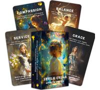Gzxinke Inner Child Oracle Cards: Healing Auto Amor y Crecimiento emocional - Deck Spiritual con meditacin guiada