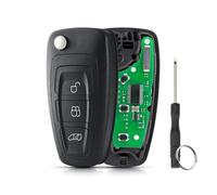 GZXNKEY 433 MHZ ID49 Chip - Llavero remoto para Ford Transit Custom Tourneo 2015 - 2020 con destornillador de hoja HU101