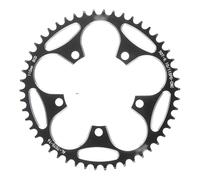 GZXXB Plato Bicicleta Montaña Cadena de Dientes Anchos y Estrechos for Bicicleta montaña, 110 BCD, piñón 36T a 58T, manivela, Corona Juego bielas, Piezas Accesorios(50T Black and Screw)