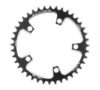 GZXXB Plato Bicicleta Montaña Cadena de Dientes Anchos y Estrechos for Bicicleta montaña, 110 BCD, piñón 36T a 58T, manivela, Corona Juego bielas, Piezas Accesorios(40T Black and Screw)