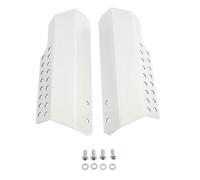 GZYF 1 Pair M506-B026-SIL Front Fork Shock Absorber Pertection Cover Fork Guards Aluminium Alloy Silver For Scrambler 1200 XC 2019-2025