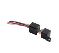 GZYF 5 Pins Heavy Duty 80A Relays Accessory Power Starter Relay Switch Black Metal For Electric water Pumps, For Shaved Door Handles Solenoids 1 Pc