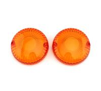 GZYF Cubierta de lente de señal de giro Cubiertas de indicador ámbar Biseles de repuesto 1 par para V Star 650 1100 Royal Star Vmax Maxim Virago 250 535 700 750 1000 1100 Todos los años