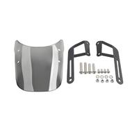 GZYF Motorcycle Frame Parts Front Windscreen Windshield 1 Set For T120 2015-2017, For Thruxton 900 2003-2015 Pmma Smoke Gray