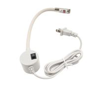 GZYF Sewing Machine Dot Point Lamp Gooseneck Positioning Red Laser Cutting Light Plastic White For Tacsew For Brother For Artisan For Nechhi For JANOME