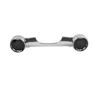 GZYF XJ62-MB-6P3L Rejillas de lámpara Barra de luz de señal de giro 1 pieza para Harley FLHTC FLHTCU FLHTK 2009-2013, para Harley FLST FLSTC 1986-2017 Aleación de aluminio ahumado