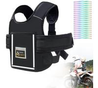 GZYYANG Cinturón de seguridad para motocicleta para niños, cinturón ajustable para moto, transpirable, con tiras reflectantes para niños entre 2 y 15 años