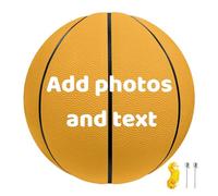 GZYZXP Pelota de Baloncesto, Personalizado Nombre Basketball, Infantil Adultos Jóvenes Balon Basquet, para niños y jouvenes para Entrenar y Jugar, Balón de Baloncesto Exteriores y Interior