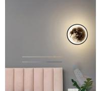 GZZBMY LED Apliques de Pared con Mando a Distancia Regulable Lámparas de Pared Moderno Luna Astronauta Interior Iluminación para Habitación Infantil Dormitorio Sala de Estar Pasillo (D)