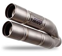 H.062.SDG - Silenciador Escape Mivv DOUBLE GUN Titanio HONDA CB 500 F (16-)