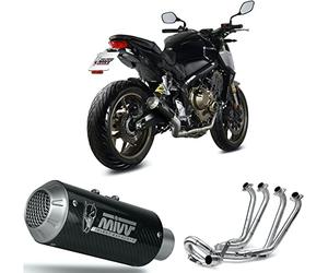 H.072.SM3C Tubo De Escape Silenciador MIVV MK3 Carbono para HONDA CB 650 R 2019 > 2020