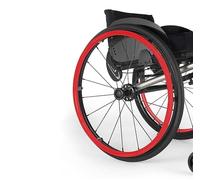 H, 20in, 1 par de Fundas para Aros de Empuje de Silla de Ruedas, empuñaduras de Silicona para Silla de Ruedas de 20/22/24 Pulgadas, Cubierta Protectora Antideslizante y Resistente al desgast