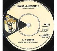 H.B.BARNUM - HAVING A PARTY 7 INCH (7" VINYL 45) UK POWER EXCHANGE 1974