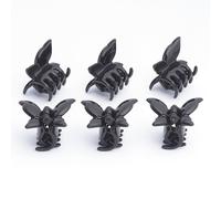 H+B Italia Pinza de mariposa pequeña Negro