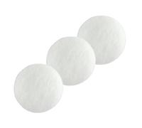 H&C VENT Filtro de aire de 100 mm de diámetro, 3 unidades, poliuretano lavable, filtro de repuesto para ventilador y sistema de ventilación con recuperación de calor, ventilación de vivienda y filtro