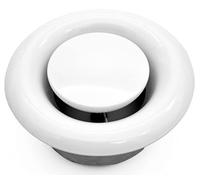 H&C VENT Rejilla Ventilacion Regulable │ Campana Extractor para Ventilador de Techo/de Pared/de Baño │ Difusor Aire Acondicionado │ Rejilla de Ventilación