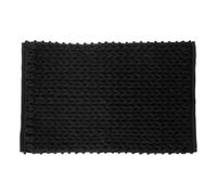 H confort xl Alfombra Gruesa 50 x 75 Khol, Negro