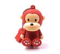 H-Customs - Memoria USB de 8 GB, diseño de monstruo rojo 64 GB USB 3.0
