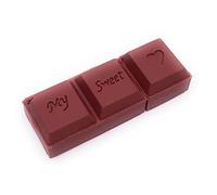 H-Customs Mi Dulce corazón de Chocolate USB Stick 64GB USB 2.0