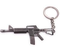 H-Customs Remolque de la llavero del arma de la pistola del arma M16
