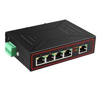 H&D Hyaline&Dora MEO 5 Port RJ45 Industrial Fast Ethernet Switch Megabit 10/100Mbps Full Duplex/Half Duplex LAN Switch