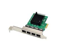 H&D Hyaline&Dora MEO PCIe to Quad Port RJ45 Gigabit Ethernet Nic Network Card PCI-E to 4 Port RJ45 Gigabit 1000M Ethernet Network Card RTL8111F