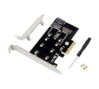H&D Hyaline&Dora PCI-E X4 to M.2 B & M Key NGFF Solid State Drive Card M.2 NGFF SSD Key M Key B MKEY BKEY Expansion Card