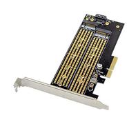 H&D Hyaline&Dora PCI-E X4 to M.2 B & M Key NVMe SSD Adapter PCIe M.2 NVMe SSD Expansion Card mkey bkey sata ssd 22110 2280 2260 2242 2230 Size