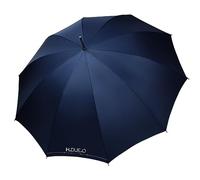 H.DUE.O High-Tech - Paraguas grande de lluvia XXL con cúpula de 122 cm. Paraguas automático antiviento, tecnología avanzada, cuerpo reforzado, materiales de larga duración [Falcon], azul marino, XXL