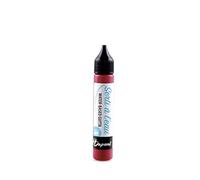H DUPONT DU0630025420C - Un Tube de Serti 25 ml Carmin à base d'Eau - Serti indélébile après séchage - Pour Peinture sur Soie