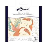 H Dupont DUPECLHD002C - Echarpe 100% soie - 180x43cm L'envol