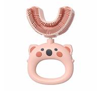 H.eternal Koala Protector dental infantil en forma de U, cepillo de dientes de silicona para niños, cepillo de dientes desechable eléctrico