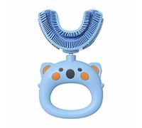 H.eternal Koala Protector dental infantil en forma de U, cepillo de dientes de silicona para niños, cepillo de dientes desechable eléctrico