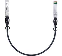 H!Fiber.com 10Gb/s SFP+ DAC Cable, 0.42-Meter (1.5ft), 10GBase-CU pasivo de Cobre Directo Twinax SFP + Cable, para Cisco SFP-H10GB-CU0.42M, Ubiquiti,Netgear y Otros Switches y Nic