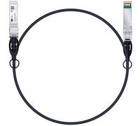 H!Fiber.com 10Gb/s SFP+ DAC Cable, 1m (3.3ft), 10GBase-CU pasivo de Cobre Directo Twinax SFP + Cable, para Cisco SFP-H10GB-CU1M, Ubiquiti,Netgear y Otros Switches y Nic
