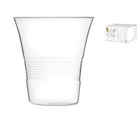 H&H 4You Juego Vasos, Borosilato, Transparente, 45 cl, 4 Piezas