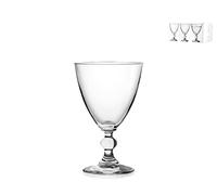 H&h set 6 calici splendor in vetro cl 17